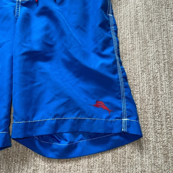 Tommy Bahama Men's Size S Blue Swim Trunks Mesh Lined w/ 4 Pockets w/ 9" Inseam - Picture 2 of 9
